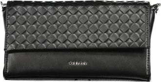 Calvin Klein Chain Schoudertas - Dames - Clutches - Zwart - ONE Size - Polyester - Tassen