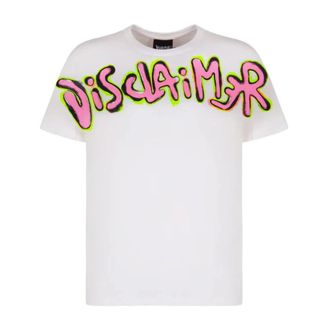 Disclaimer T-Shirts, male, White, XL, Urban Jersey Shirt