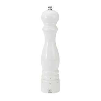 Peugeot Paris uSelect 12 Inch White Lacquer Peppermill