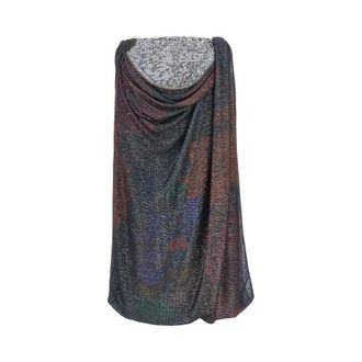 Maison Margiela Sequinned draped midi skirt Woman 40
