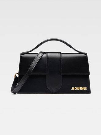 Jacquemus Black Leather Le Grand Bambino Womens Handbag