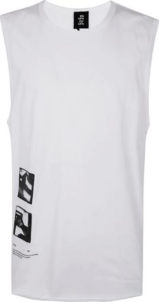 Thom Krom T-shirt con stampa grafica - Bianco