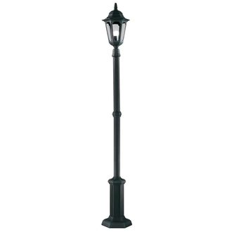 Netlighting Parish 1 Light Outdoor Lamp Post Black IP44 E27