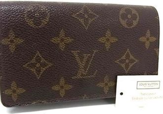 Louis Vuitton Brown Monogram Monogram Wallet (Bi-Fold) (Pre-Owned)