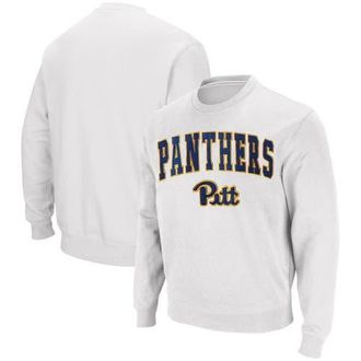 Colosseum Mens Colosseum White Pitt Panthers Arch & Logo Sweatshirt at Nordstrom, Size Xx-Large