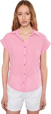 Royal Robbins Oasis Short Sleeve Womens Clothing Orchid : LG, Cotton