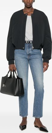 Khaite Womens Jacket Cordan Black Nylon