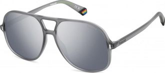 Polaroid Womens PLD-6217-S-RIW PLD 6217 S 57 RIW Sunglasses - Grey - One Size