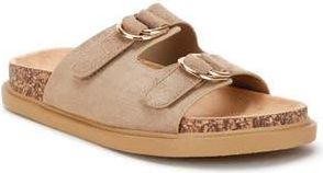 London Rag Totem Slide Sandal in Beige at Nordstrom Rack, Size 6.5