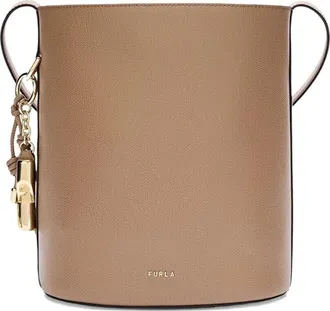Furla Furla Roxie Ares Leather Small Bucket Bag
