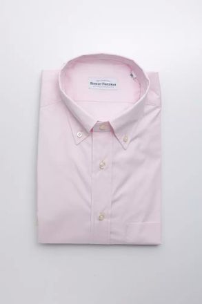 Robert Friedman Multicolor Cotton Men Mens Shirt