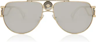 Versace VE2225 12526G Mens Sunglasses Gold Size 60
