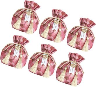 OEM Bolsas De Terciopelo Para Dulces, Dise&ntilde;o Agradable, Estampado De Nubes Rosas