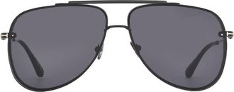 Tom Ford Leon Smoke Pilot Mens Sunglasses FT1071 01A 62