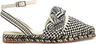 Antolina Paris braided ankle-strap sandals - women - Leather/Cotton/Leather - 38 - Black