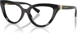 Dolce & Gabbana unisex, Accessoires, Zwart, Maat: 52 MM