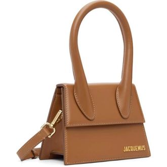 Jacquemus Pre-owned Mini Bags, female, Brown, Size: ONE SIZE Pre-owned Le chiquito mini