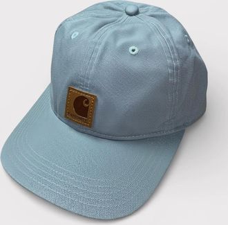 Carhartt Work in Progress Mens Carhartt Logo Cap Pale Jade - Size: O/S