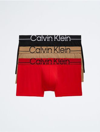 Calvin Klein Mens Calvin Klein Pro Fit 3-Pack Micro Low Rise Trunk - Multi - M
