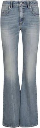 Alexander McQueen Klassieke Denim Jeans voor dagelijks gebruik - Dames - Bootcut Jeans - Blauw - W29 - Denim - Jeans