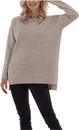 Knit-ted Amaka Pullover Dames Trui Vest - Dames - Ronde hals truien - Beige - XS - Truien & Vesten