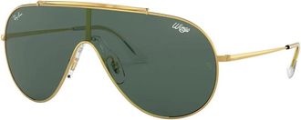 Ray-Ban Wings Zonnebril Masker Stijl - unisex - Zonnebrillen - Geel - 33 MM - Accessoires