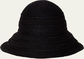 Janessa Leoné Zeke Straw Bucket Hat