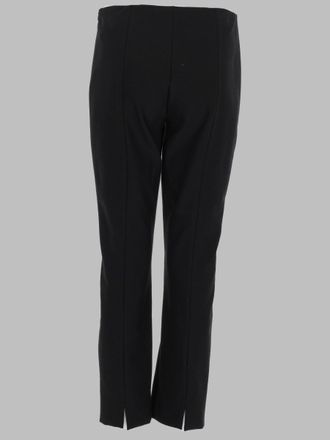 Vince Cotton-Blend Trousers - Black