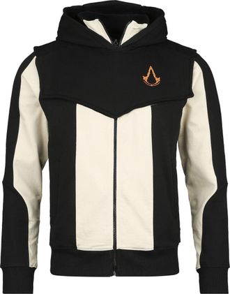 Assassin's Creed Mirage Basim Mens Hooded Jacket Black Fan Merch, Gaming, black, XXL