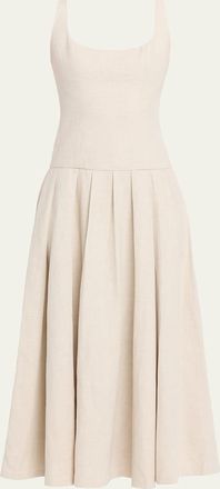 Anna Quan Marcelle Drop-Waist Maxi Dress