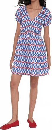 Banjanan Poppy Mini Dress In Nautical