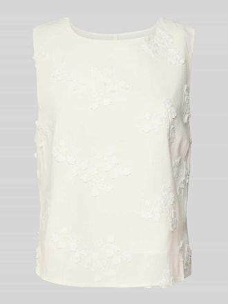 Apricot Regular Fit Blusentop aus Viskose-Mix mit Leinen-Anteil in Offwhite, Gr&ouml;&szlig;e XXL