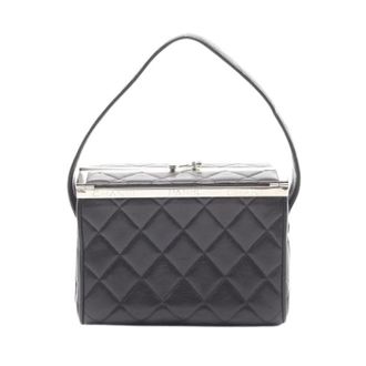 Chanel Pre-owned Vintage Handbag - Dames - Pre-owned - Zwart - Maat: ONE Size Leer