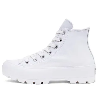 Converse (WMNS) Converse Chuck Taylor All Star Lugged Leather High White 567165C