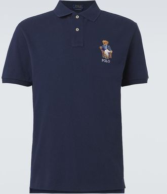Polo Ralph Lauren Polo Bear cotton piqu&eacute; polo shirt