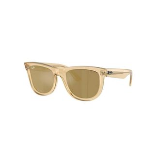 Ray-Ban Wayfarer Reverse Zonnebril - unisex - Zonnebrillen - Geel - 50 MM - Accessoires
