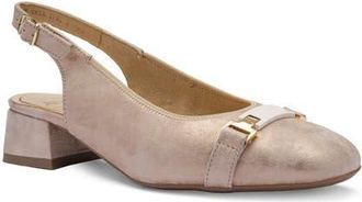 Ara Gliselle Slingback Pump in Shell at Nordstrom, Size 5.5