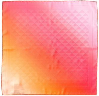 Prada Printed Twill Silk Scarf