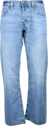 Diesel Light Blue Straight Denim Jeans