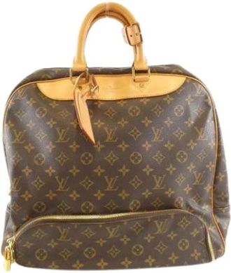 Louis Vuitton Pre-owned Weekend Bags, female, Brown, Size: ONE SIZE Pre-owned Vintage Weekend Bag