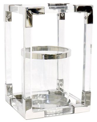 Pasargad Home Beacon Soren Lantern Clear Led Table Lamp