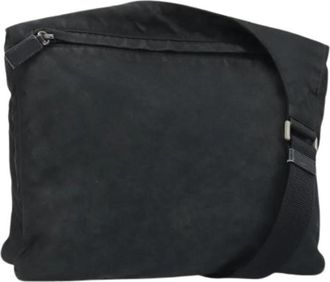 Prada Pre-owned Vintage Schoudertas - Dames - Vintage Schoudertas - Zwart - ONE Size - Nylon - Vintage