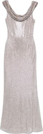 Giuseppe Di Morabito Abito da sera con decorazione - Toni neutri