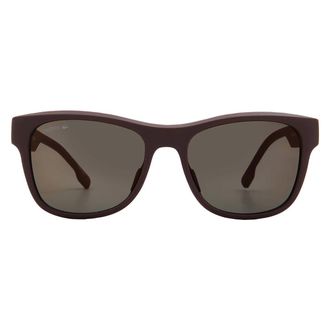 Lacoste Orange Mirror Square Mens Sunglasses L6043S 601 56