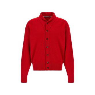 Jacquemus Shawl-collar Knitted Cardigan