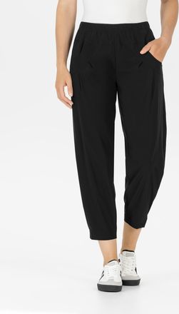 Stehmann 3/4-Hose STEHMANN Rachell-650, Damen, Gr. 36, N-Gr, schwarz, Web, Obermaterial: 65% Viskose, 30% Polyamid, 5% Elasthan, unifarben, regular fit 3/4-L&auml;n