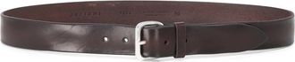 Orciani Gladde leren riem - Heren - Riemen - Bruin - 115 CM - Leer - Accessoires