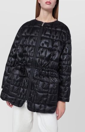 Herno quilted ripstop jacket elastic waist