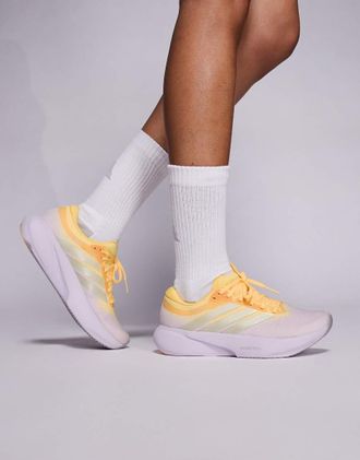 adidas adidas - Running Supernova Rise 3 - Sneakers lilla argento e arancioni-Viola