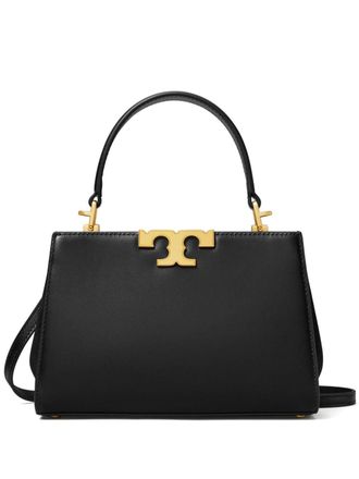 Tory Burch ELEANOR leren mini-shopper - Zwart